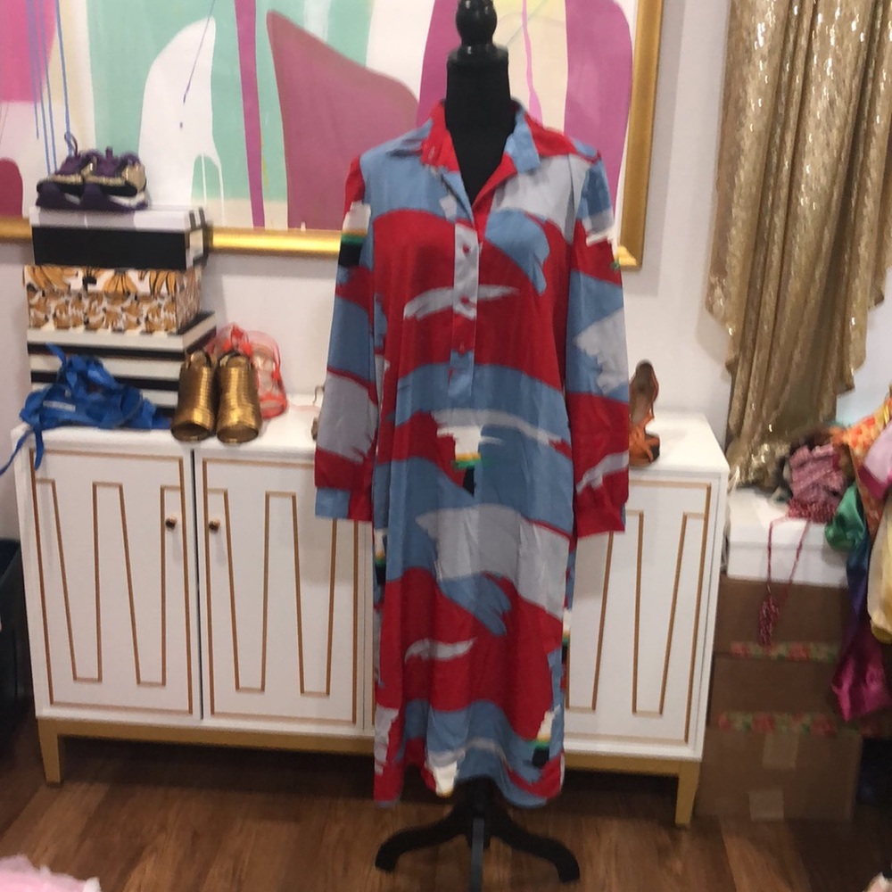 80s Vintage Dress - Picture 4 of 6